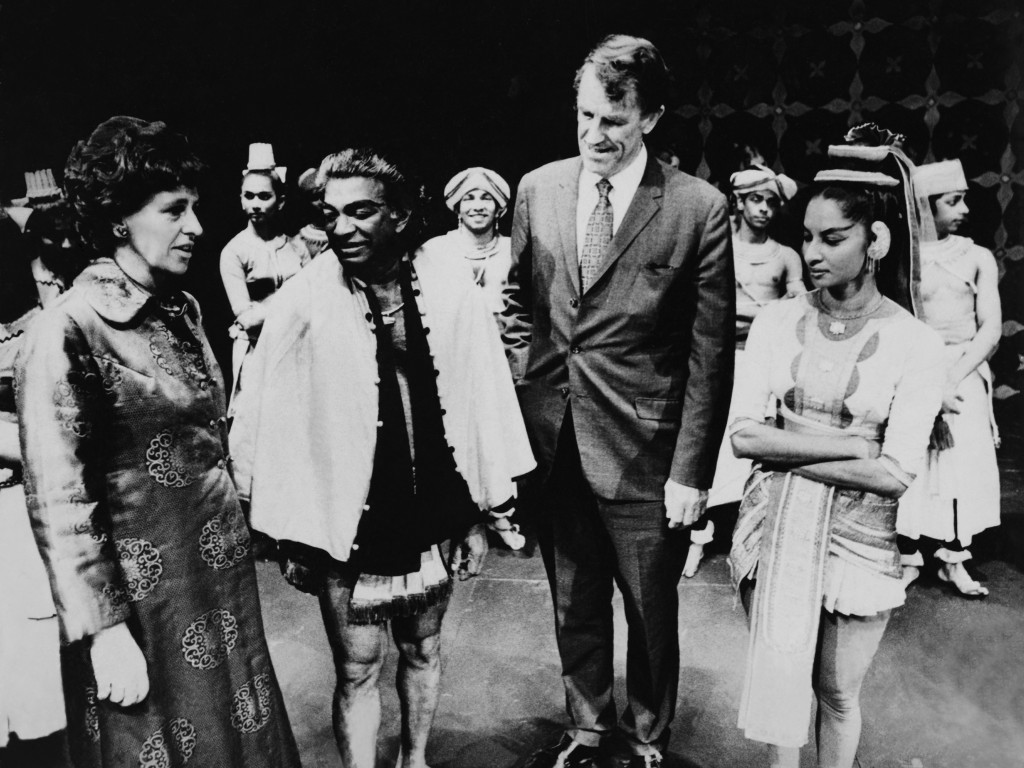 With Sir Edmond Hillary - NZ 1972